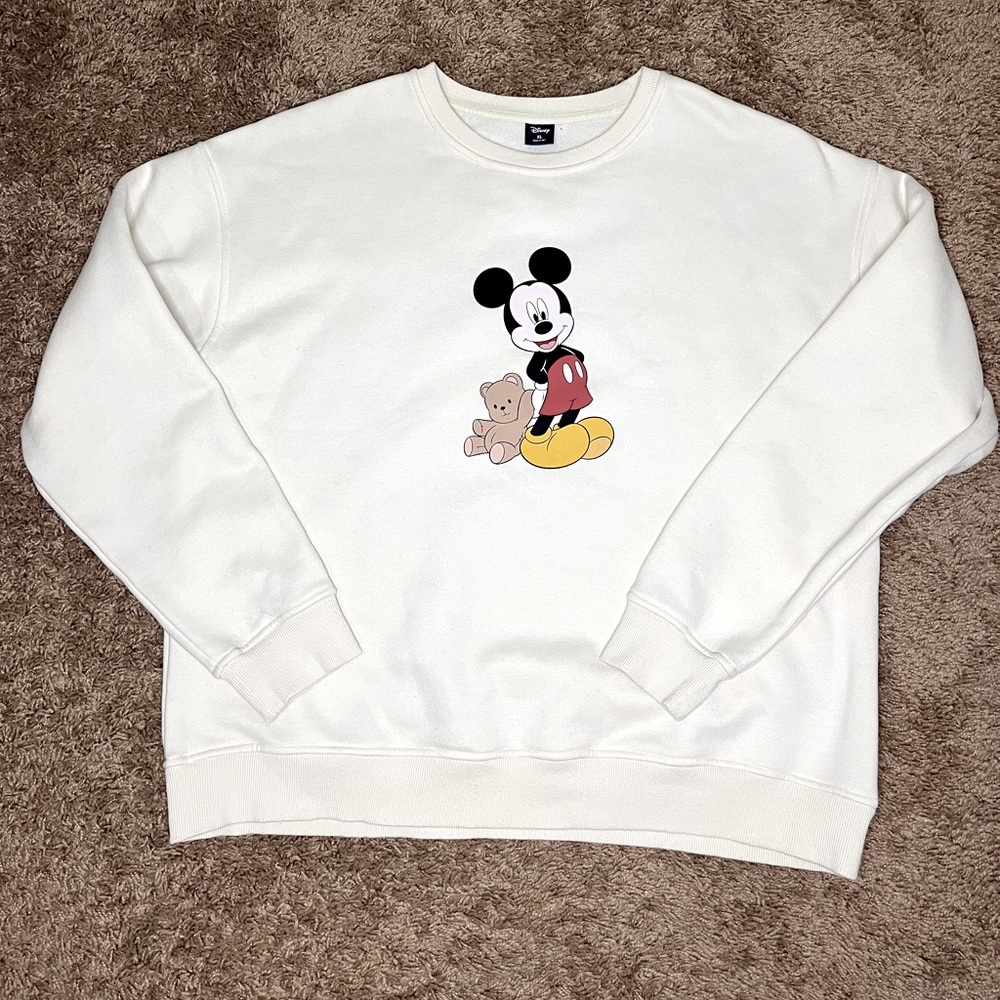 Disney Mickey Mouse Sweatshirt Size XL - Picture 1 of 11
